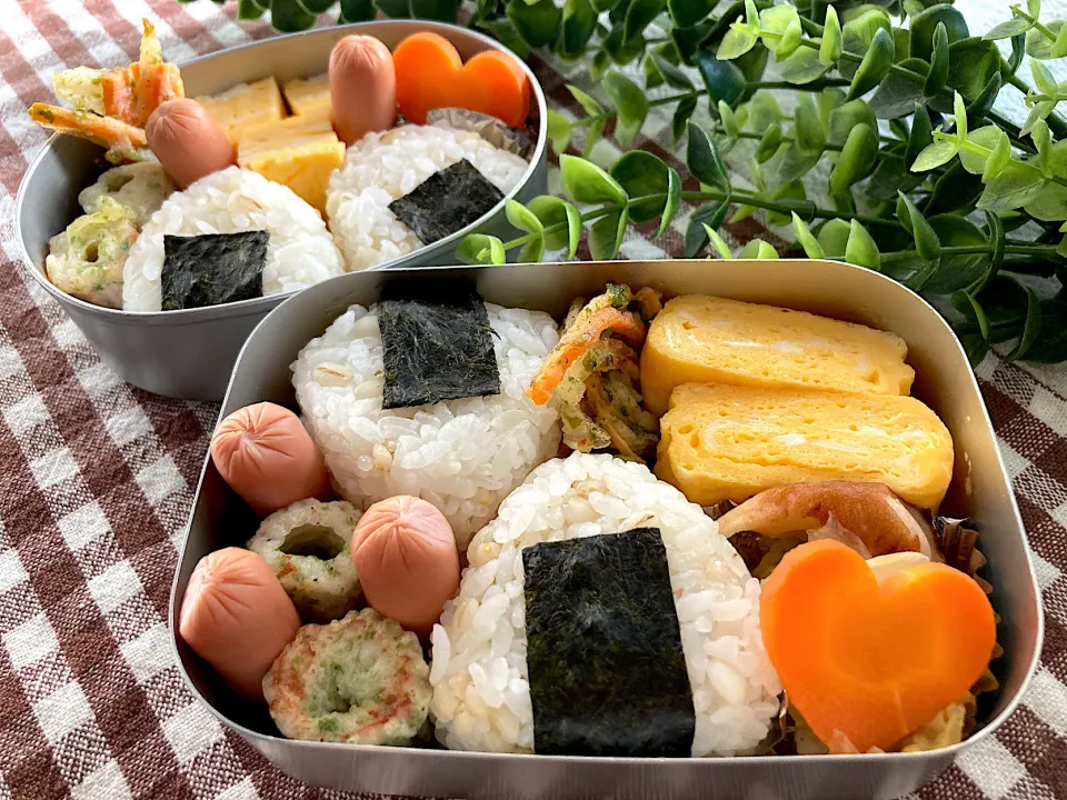 ＊ちびたんとべびたんの幼稚園お弁当＊|＊抹茶＊さん