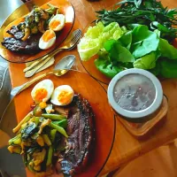 Air-fried Black Pepper Lamb, Nozawana & Ulam Wrap|aisverseさん