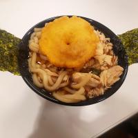 BentoFox's dish BentoFox's dish Shrimp tempura Udon 🍤 with left over turkey 😋 
