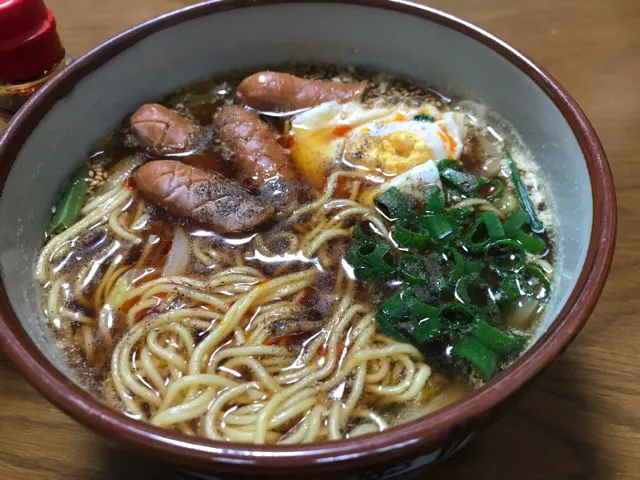 これ絶対うまいやつ🍜、背脂醤油味❗️(^_^)v✨|サソリさん