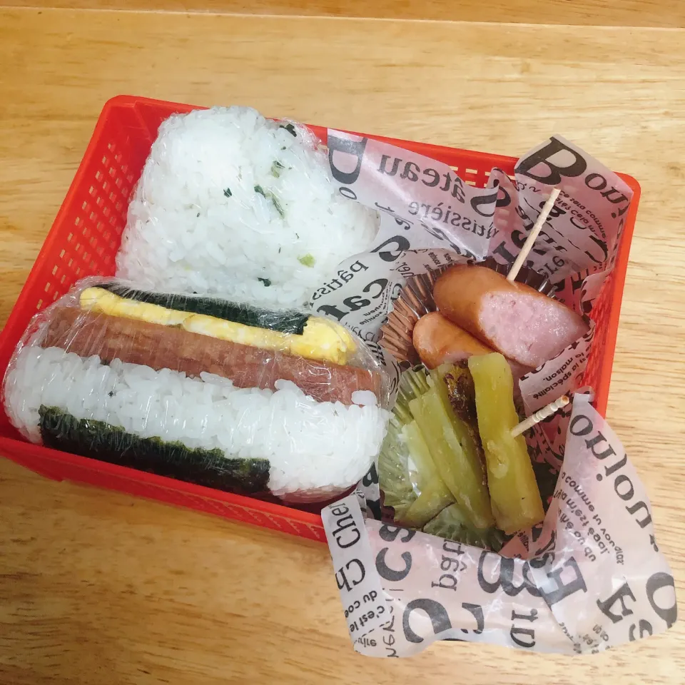 Snapdishの料理写真:三男男子高校生弁当・部活軽食|mickyさん