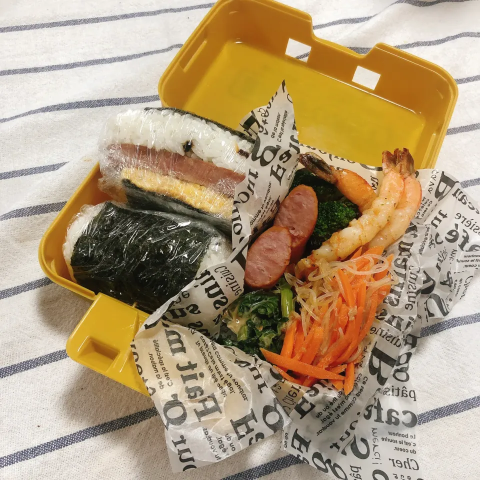 Snapdishの料理写真:次男男子高校生弁当|mickyさん