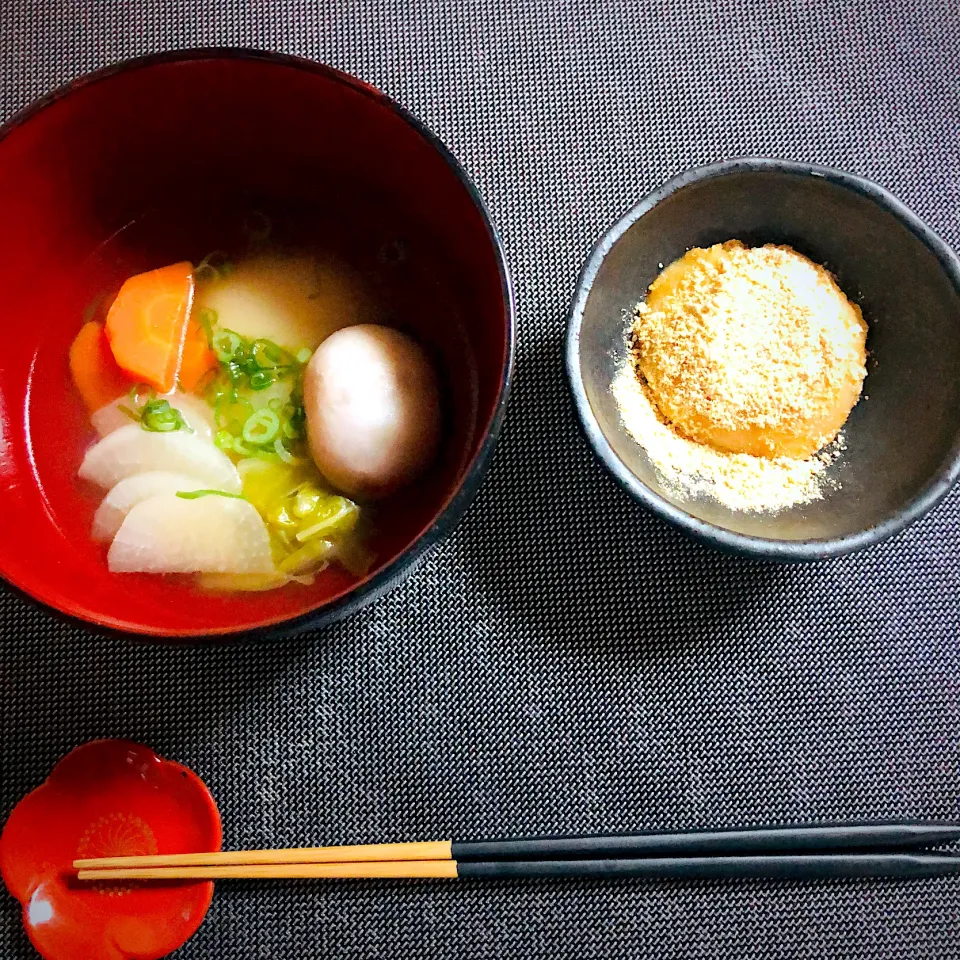 雑煮ときなこ餅|ユミさん