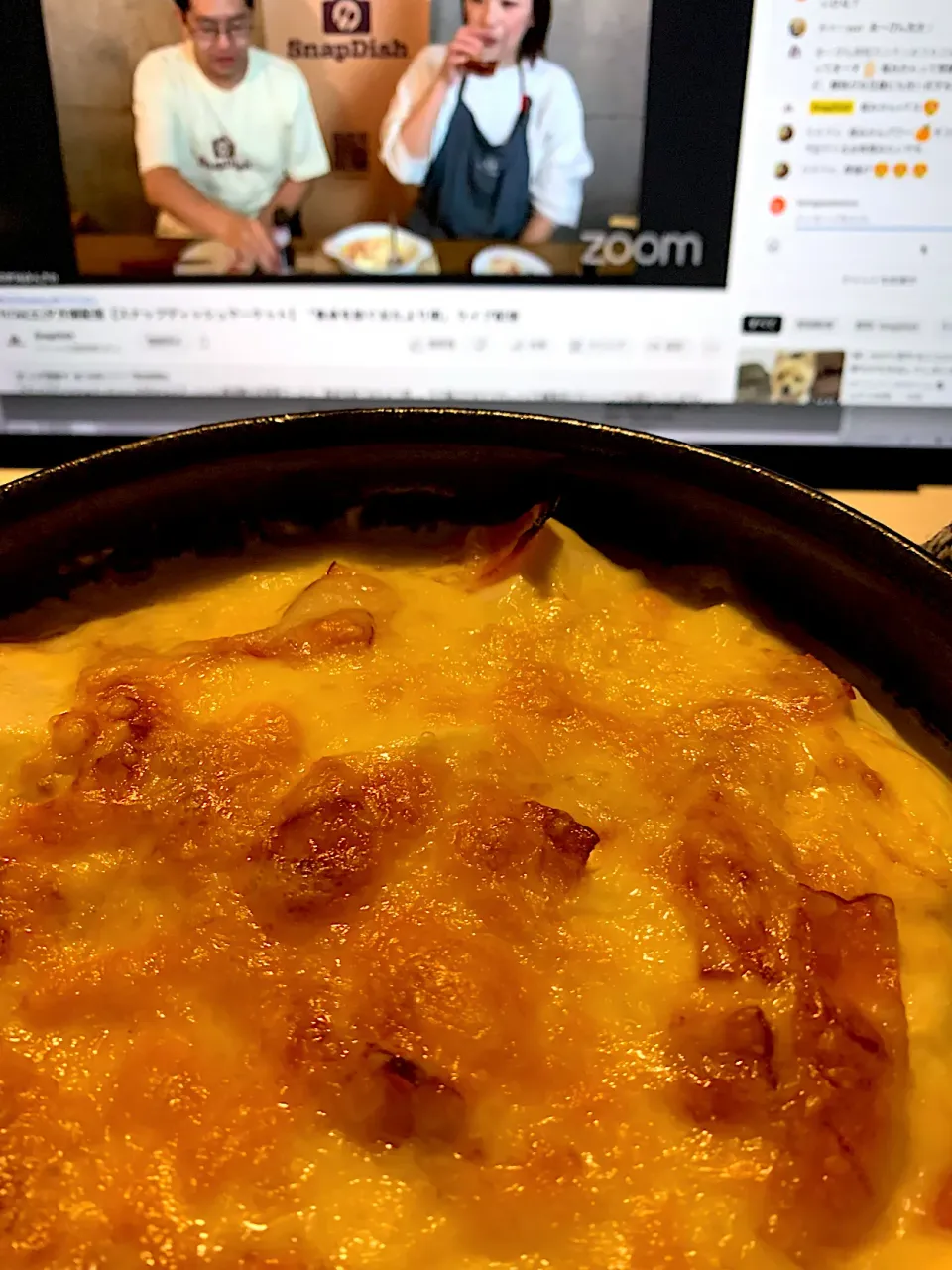 おたより便のミステリー料理できた！簡単おしゃれなグラタン👏👏👏|kurageyakannoさん