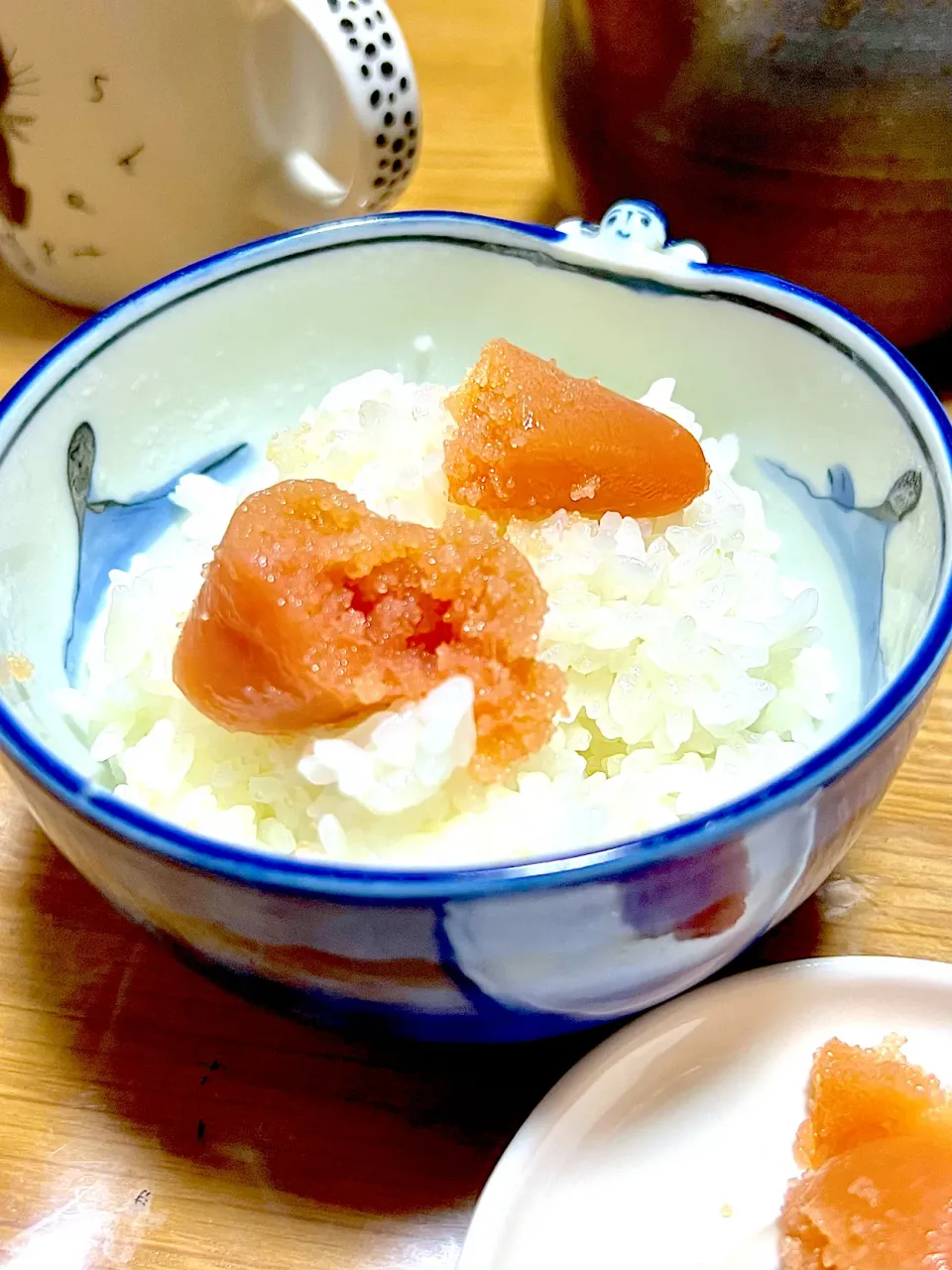 Snapdishの料理写真:生たらこ乗せて！これがいちばんの料理だよ。|unosuke.catさん