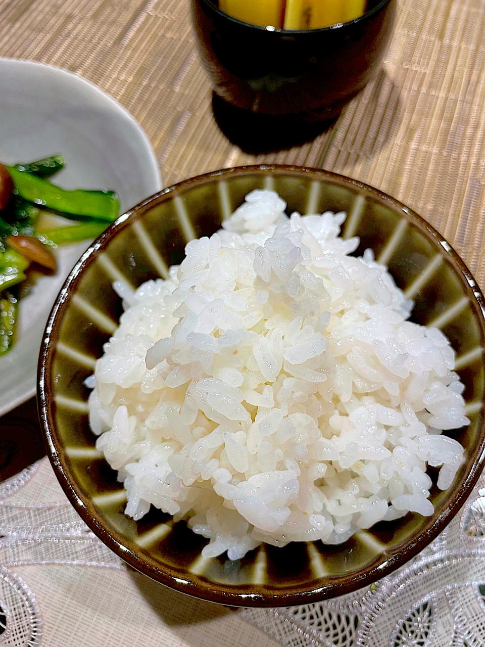 炊きたてごはん最高🍚
