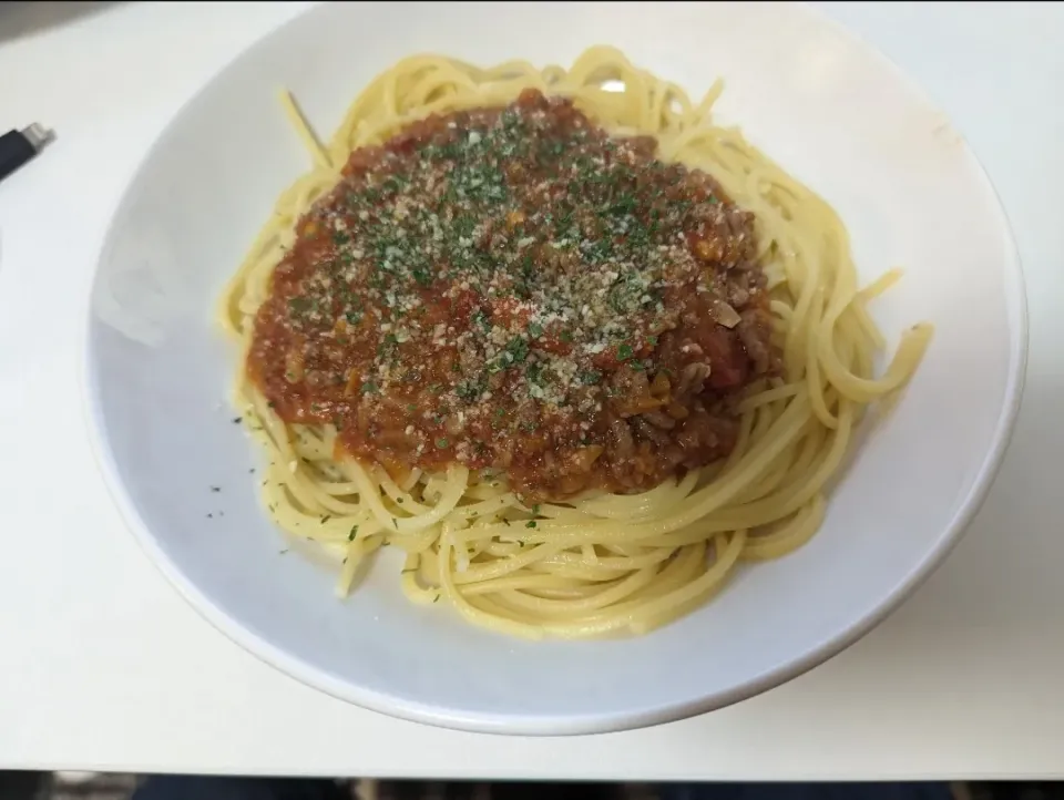 ミートソースパスタ|こたさん