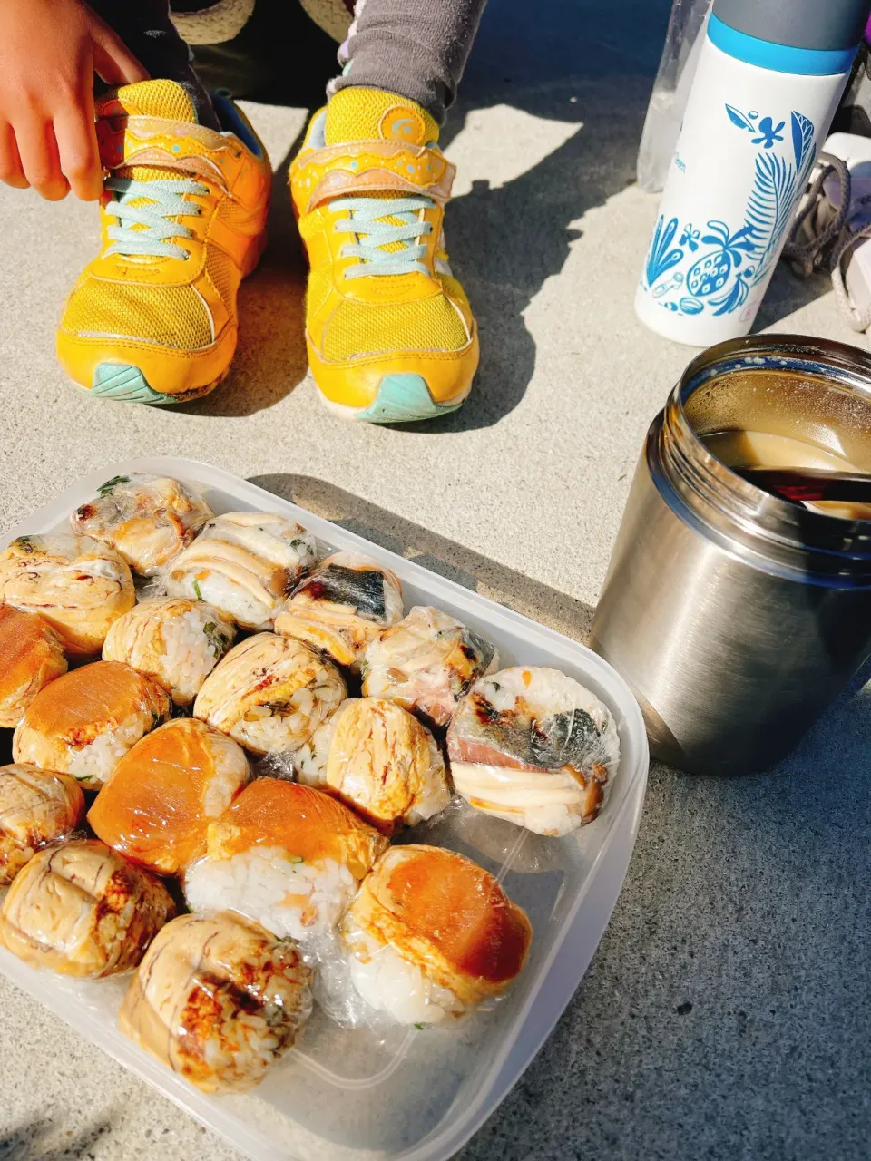 山登り⛰おにぎり&お味噌汁|かっぱちんさん