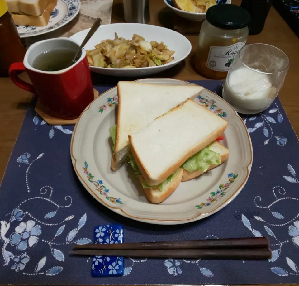 サンドイッチ(昼飯)|enarinさん