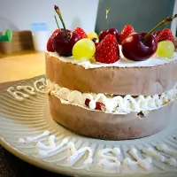 Snapdishの料理写真:birthdayケーキ🎂|みはむさん