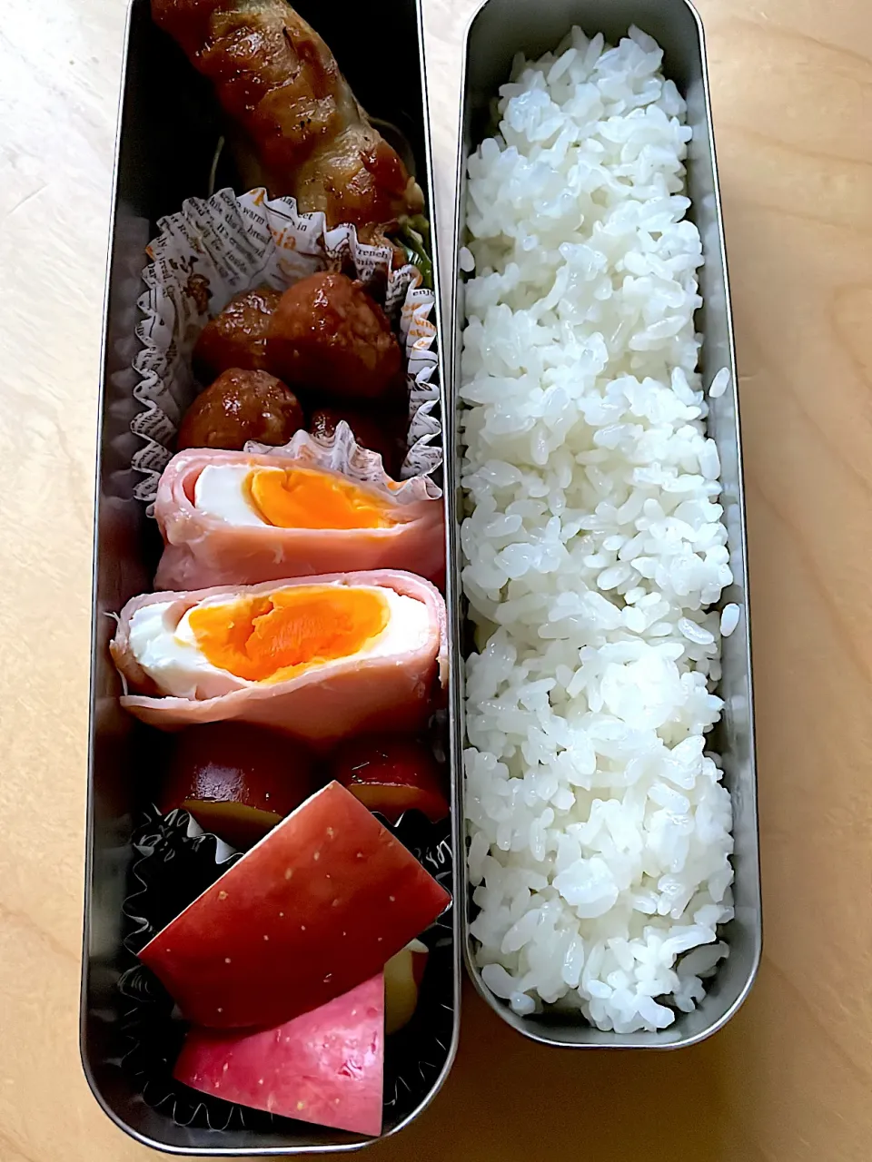 今日の中学生男子弁当🍱|はぴたさん