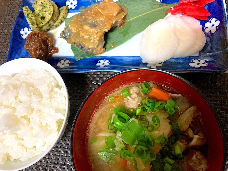 サバの味噌煮と、豚汁|ナタママさん