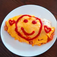 ニコニコオムライス😊💖