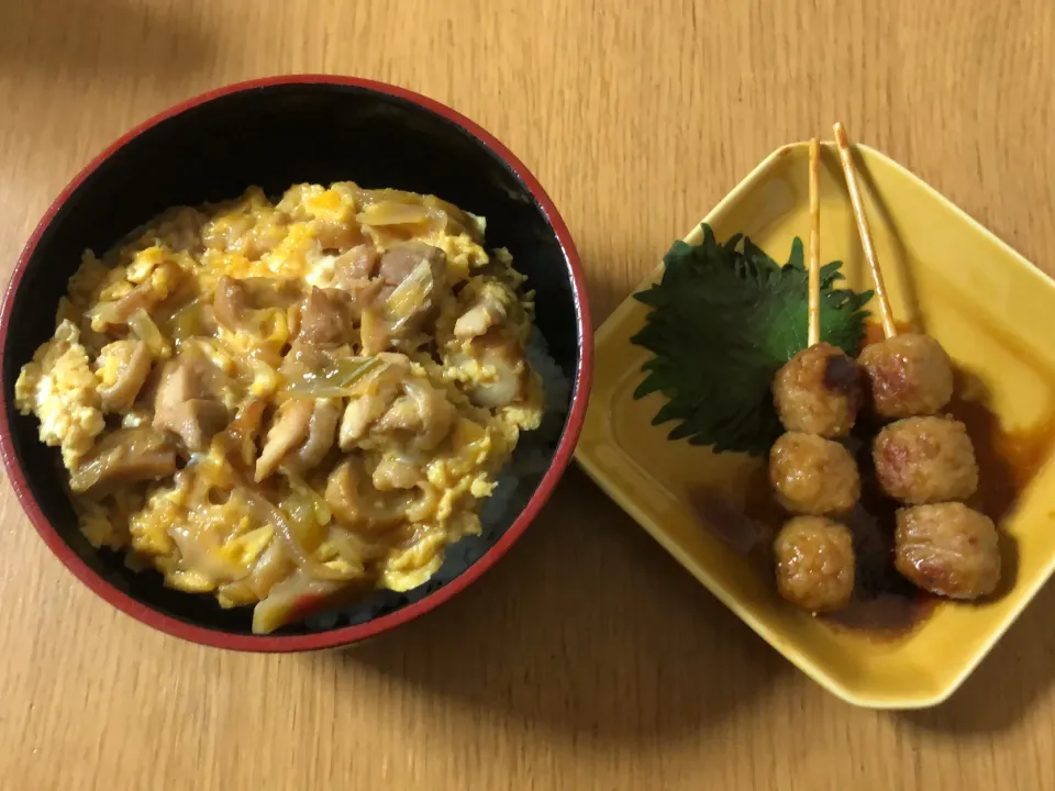 親子丼&つくね|ここなりさん