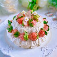 いちごとミルキークリームのムースケーキ🍓🐮🥛