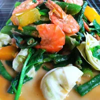 Shrimp n veggies|Apolさん