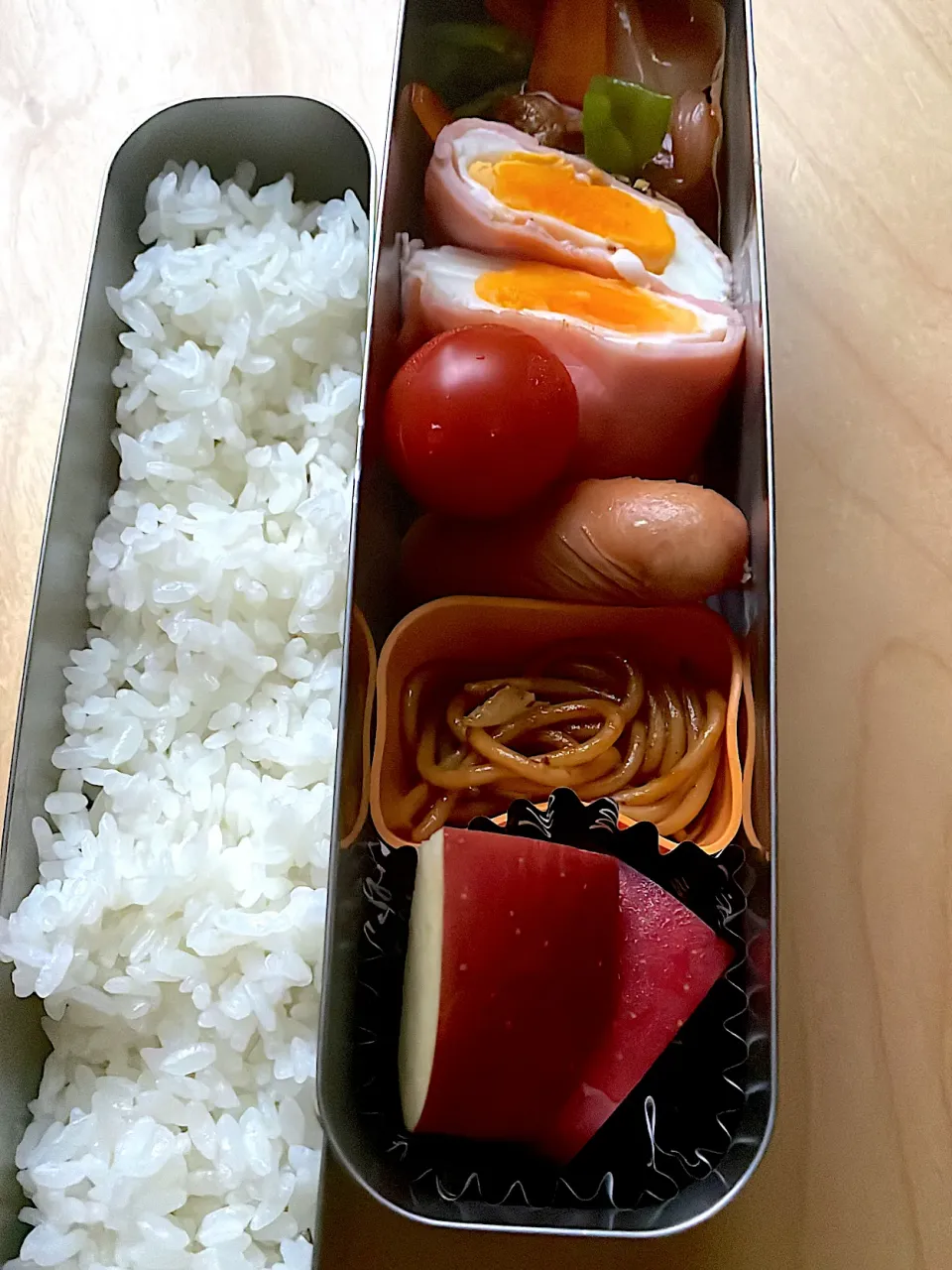 今日の中学生男子弁当🍱|はぴたさん