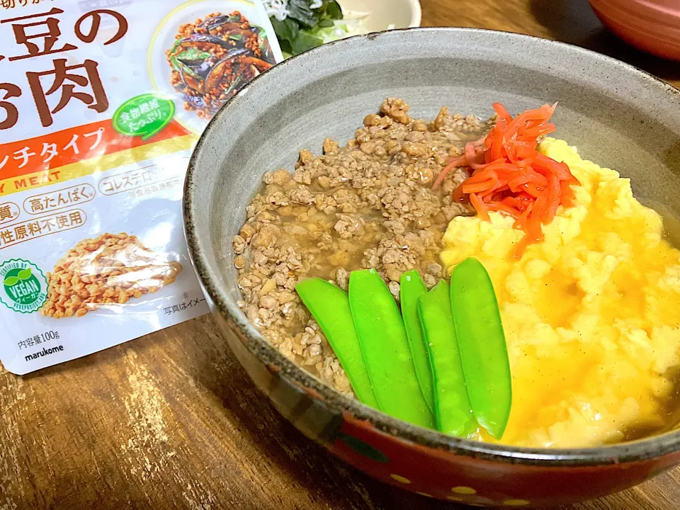 中華そぼろあんかけ丼❗️|じゃっきーさん