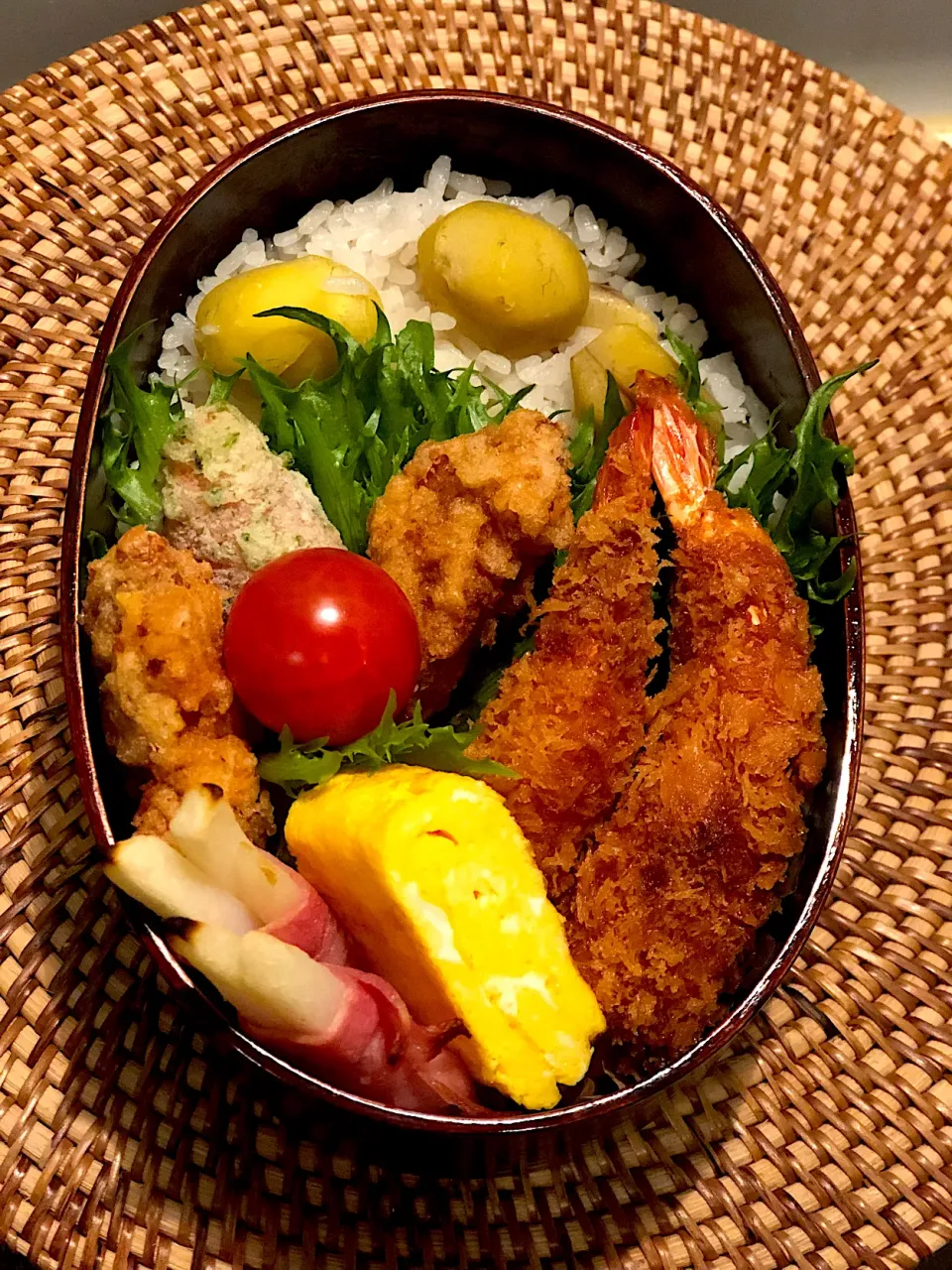 海老フライ弁当🍤|Nikoさん