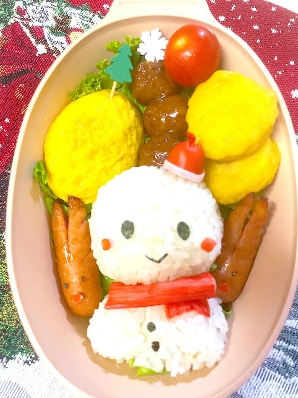 Snapdishの料理写真:クリスマスお弁当🤶|Yukiさん