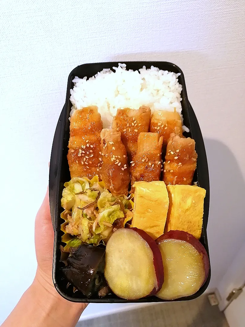 山芋豚巻き弁当|きゅーさん