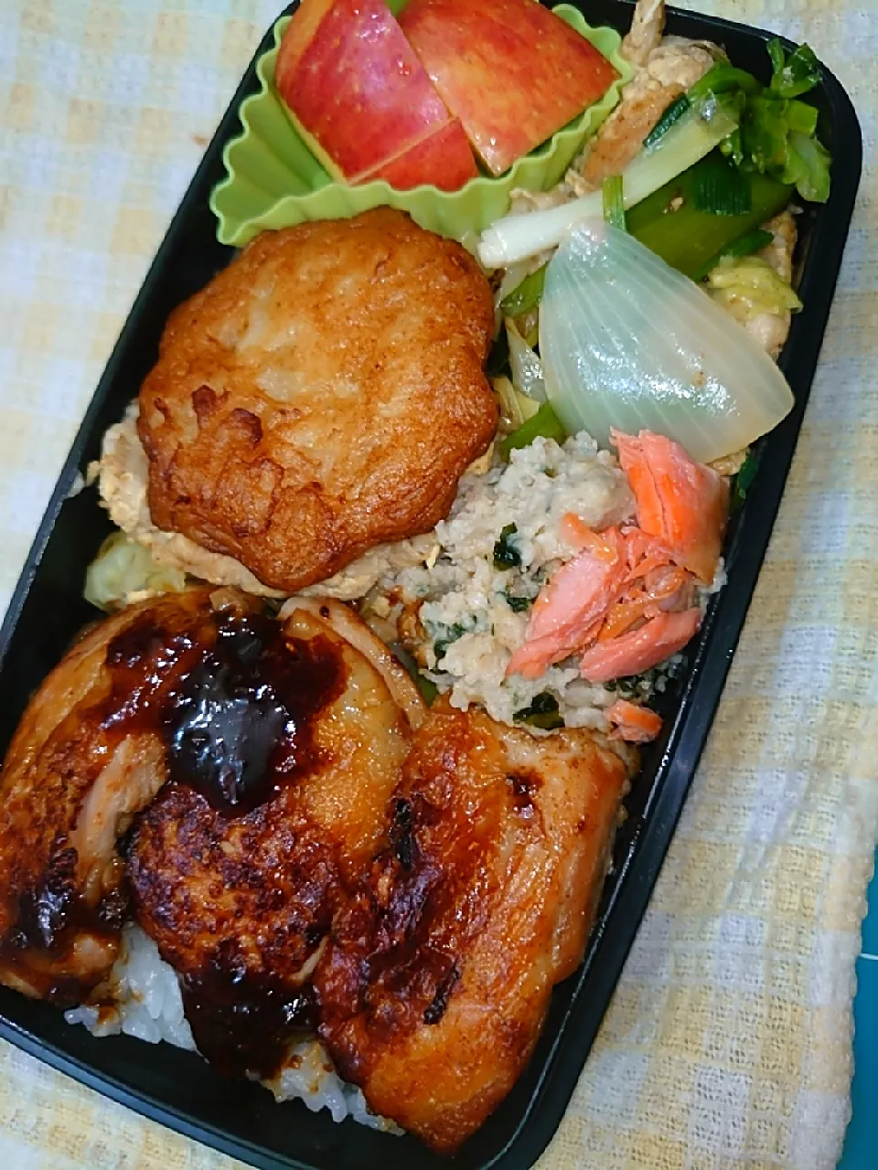 八丁味噌だれの鶏ソテー弁当|to coさん