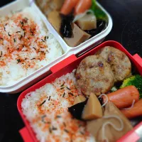 Snapdishの料理写真:今日の二人弁当|yumihahaさん