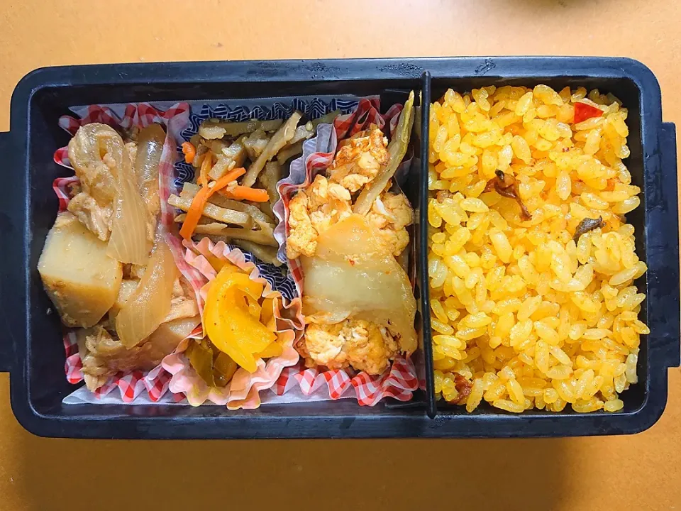 Snapdishの料理写真:今日のお弁当|料理上手になりたい大学生さん