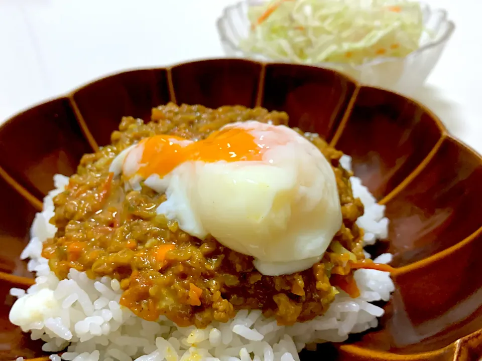 大豆ミートでキーマカレー🍛|まーまさん