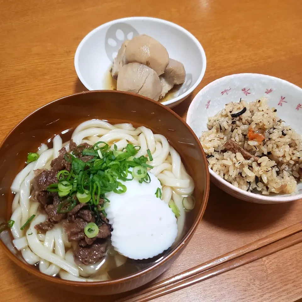 Snapdishの料理写真:肉うどん|おでんくんさん