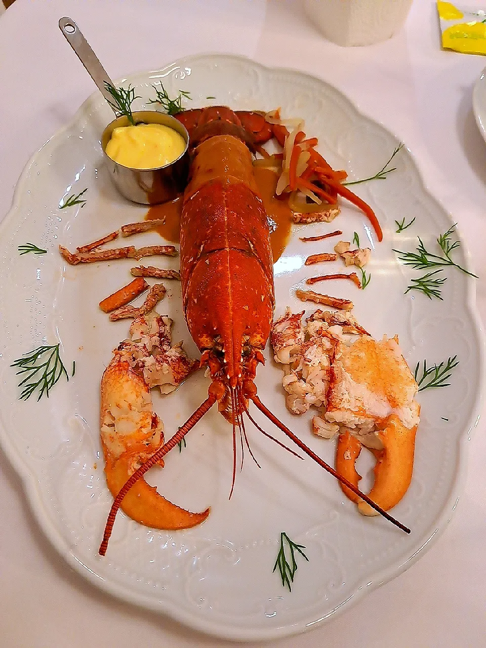 Homard sauce Hollandaise|LaVieilleAubergeさん