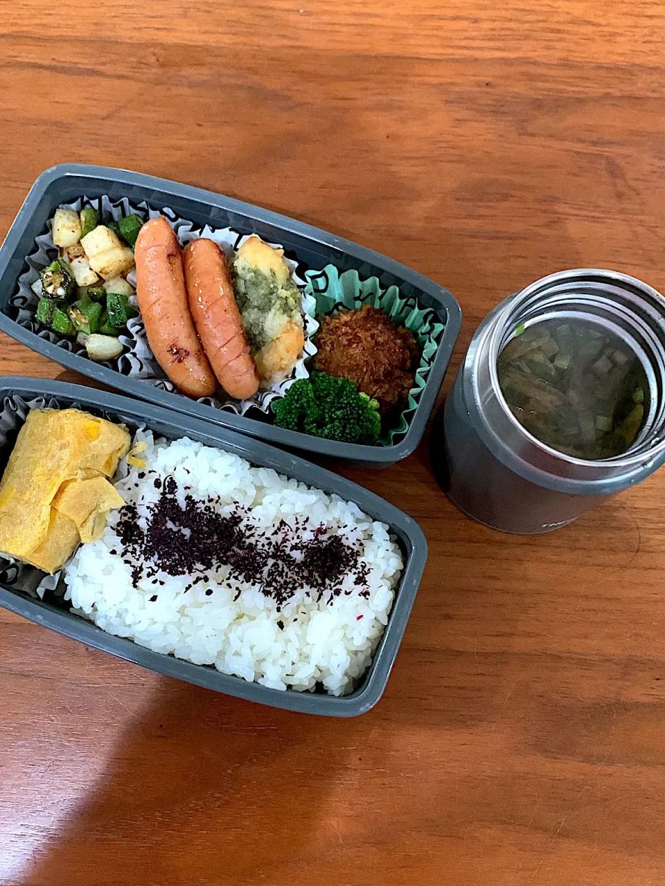 Snapdishの料理写真:2022/12/1 中3息子弁当|こうれい母さん