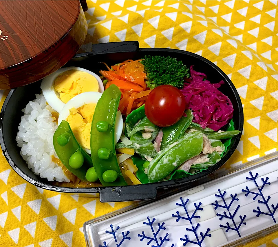 キーマカレー弁当🍱|がおりんさん