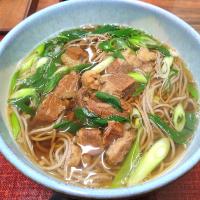 牛すじなんば蕎麦