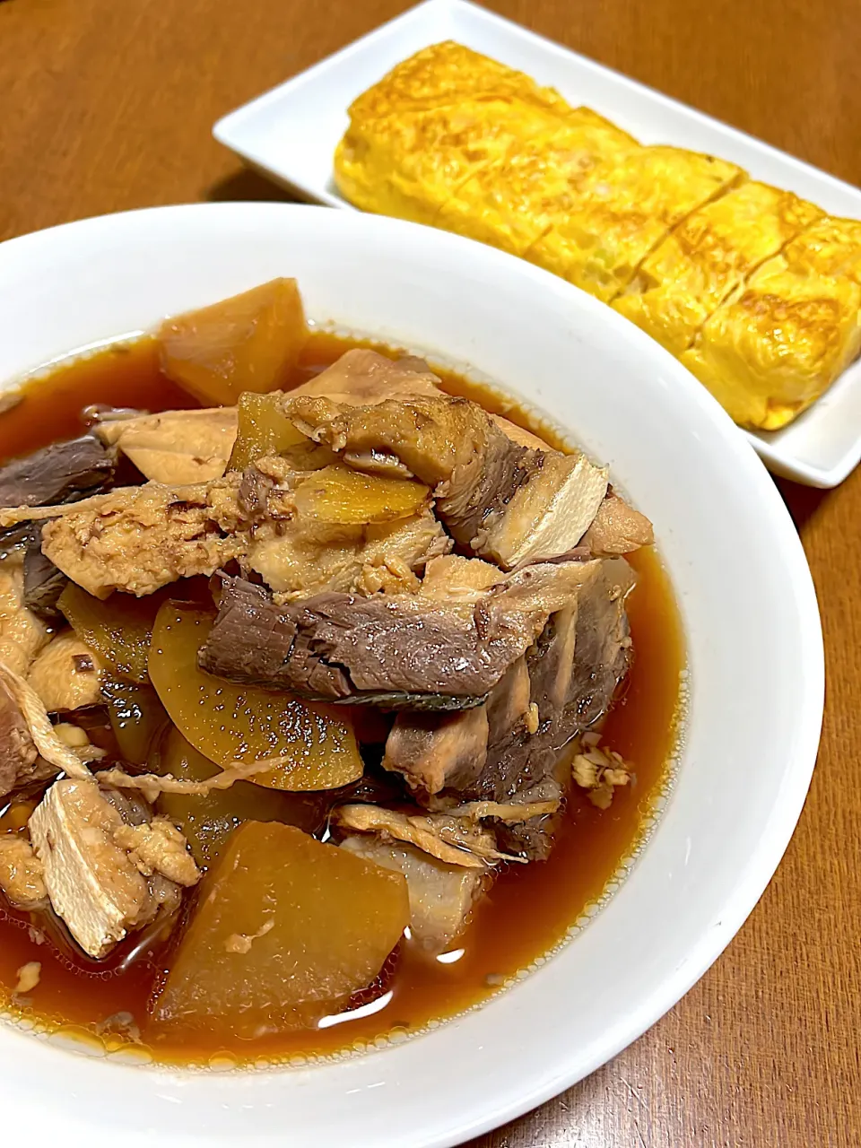 ブリ大根と玉ねぎの卵焼き|Ａｙａさん