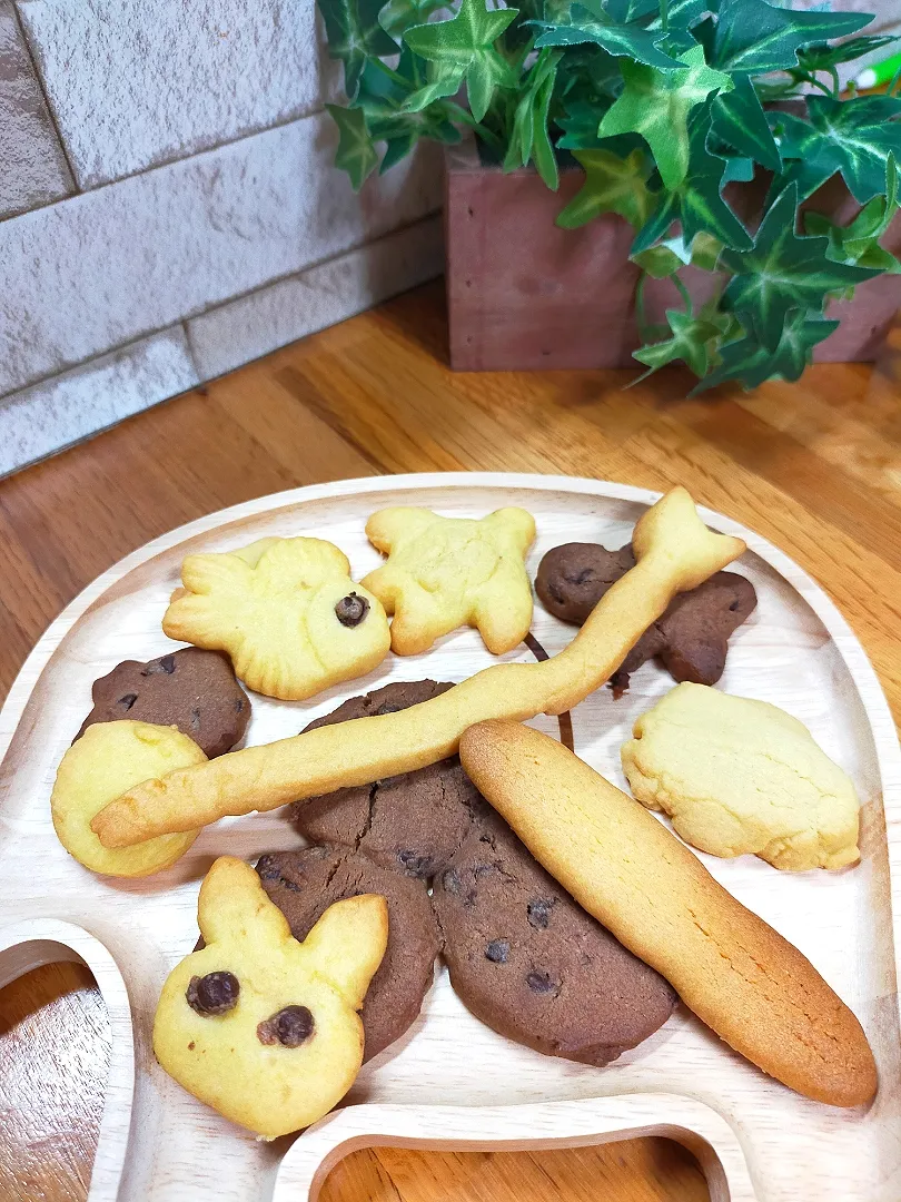 Snapdishの料理写真:3歳の姪っ子と🍪|COCOMO🌼*･さん