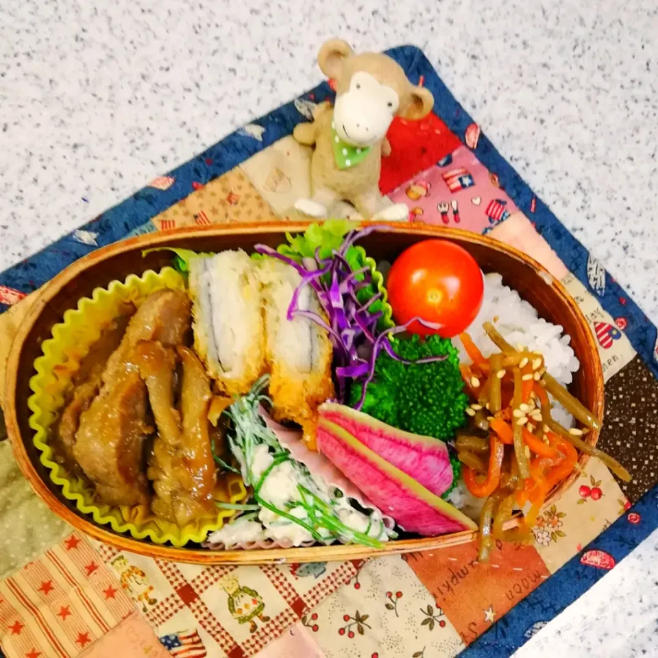 昨日のお弁当😊|naonaomimichanさん