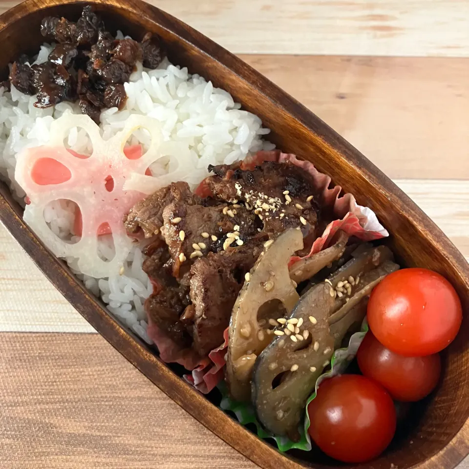 茶色い弁当|ポンポンダリアさん