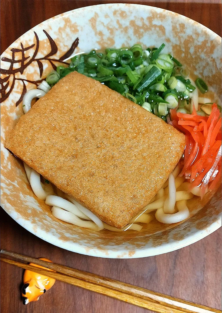 きつねうどん！🦊|きつねさん