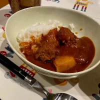 Snapdishの料理写真:大豆のお肉欧風カレー|のりちさん