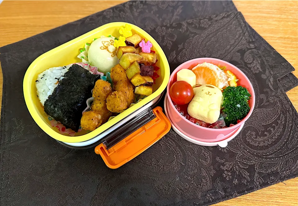 Snapdishの料理写真:ムスメ弁当|csigapogiさん