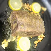 Snapdishの料理写真:Lemon Tuna Steak|Humaira Khanさん