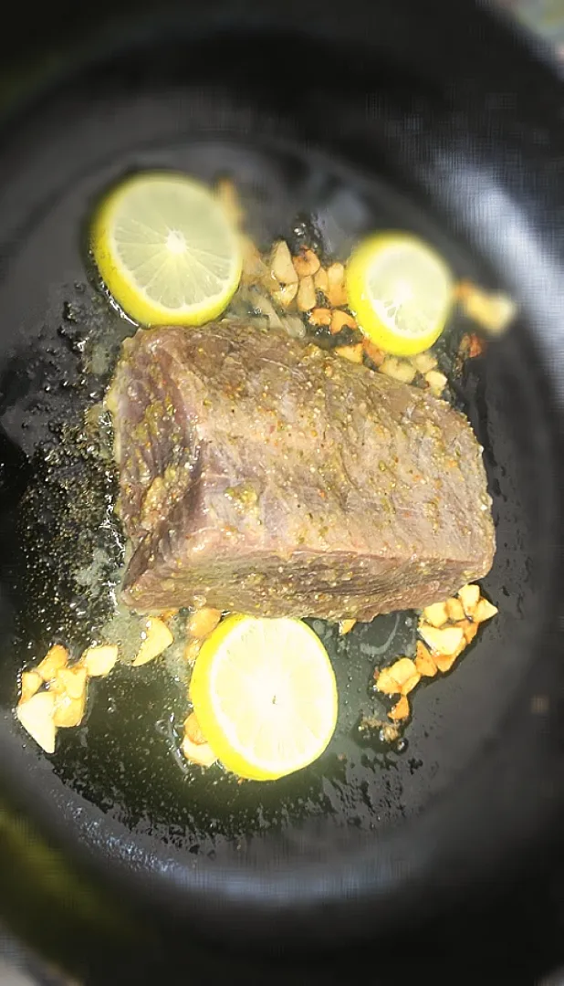 Snapdishの料理写真:Lemon Tuna Steak|Humaira Khanさん