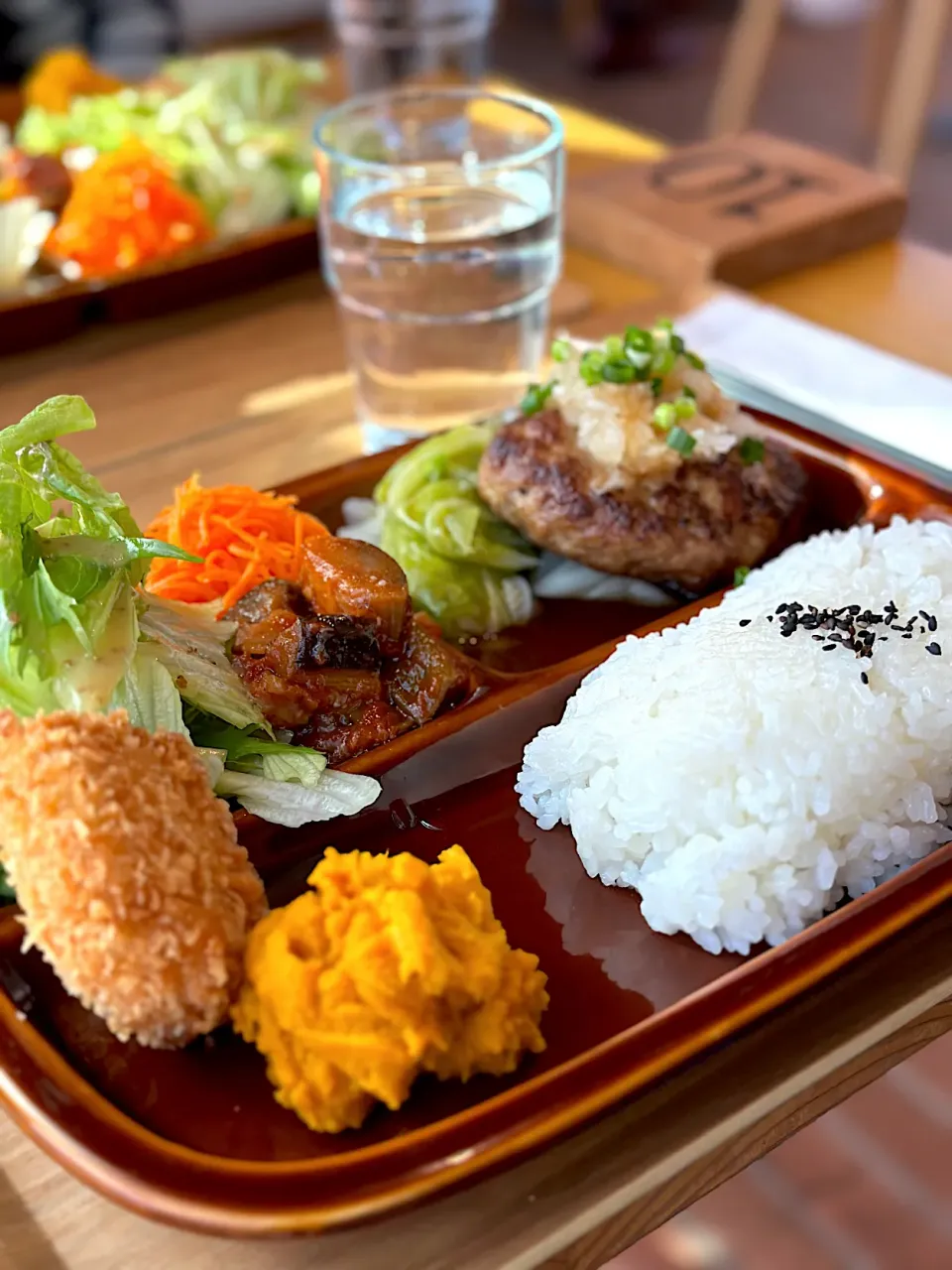 ハンバーグランチ|ともえ☆さん