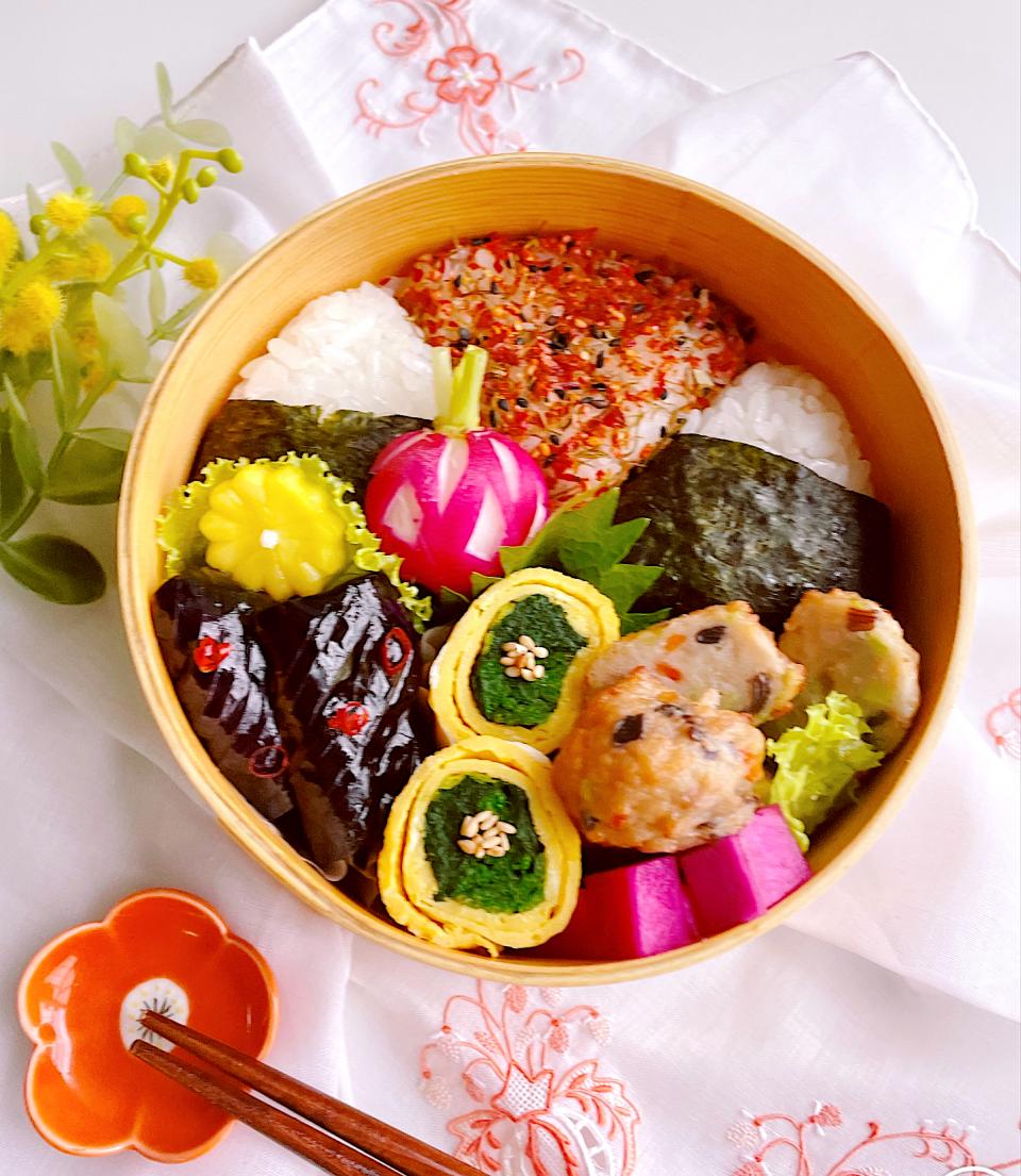 🍂《師走2日》🍙弁当🍁🍂