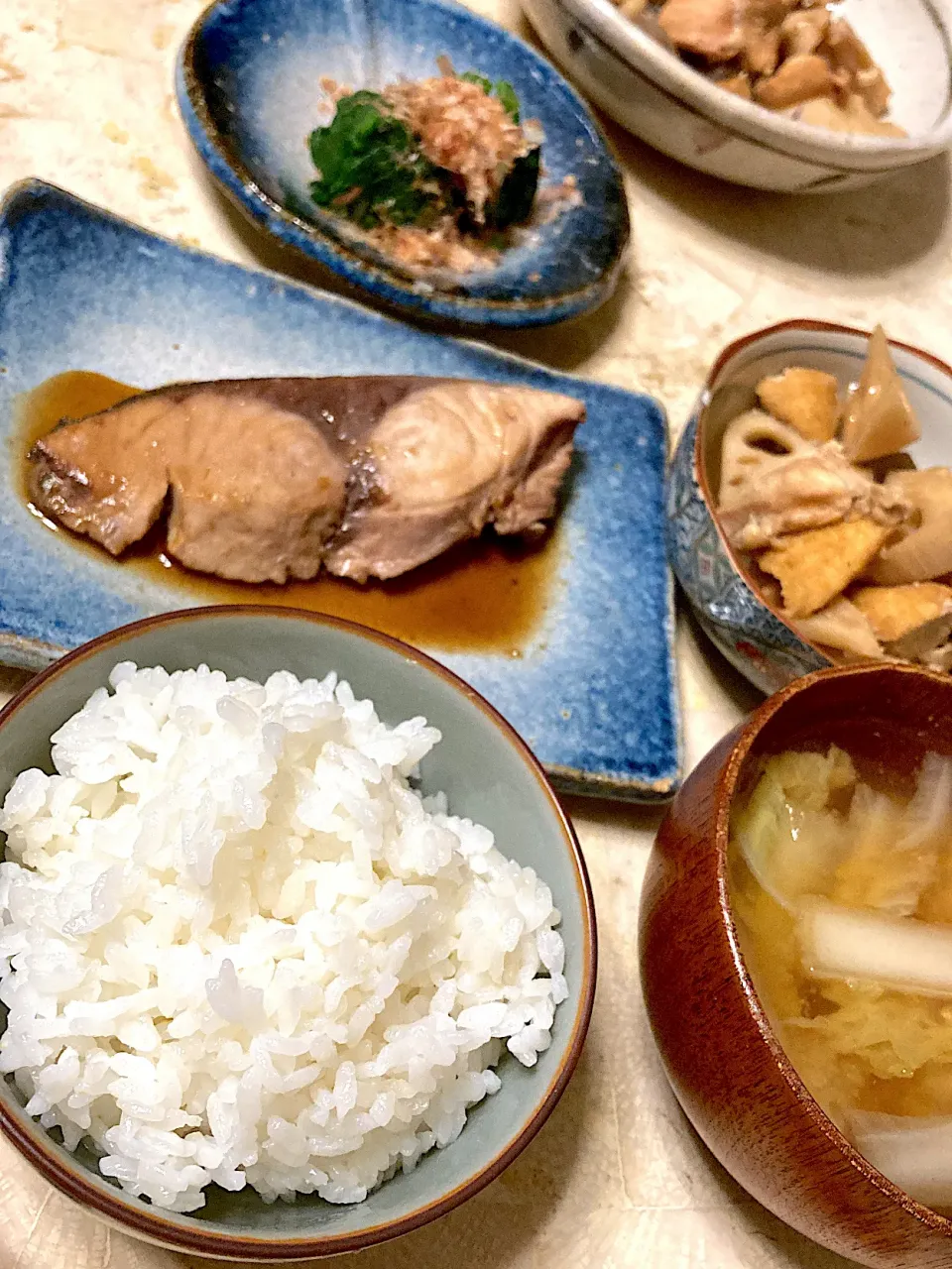 ご飯が主役の夕食|MIEKO 沼澤三永子さん