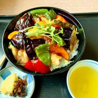 米なす丼(′20.10.23)