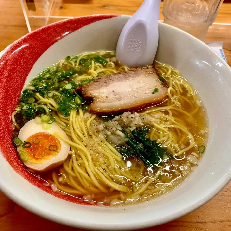 柚子塩ラーメン(′21.9.15)|ち〜おんさん