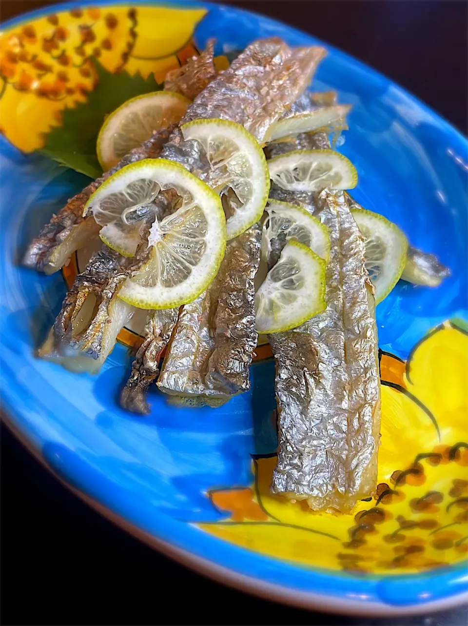 太刀魚の塩焼きと瀬戸内レモン🍋|アツシさん