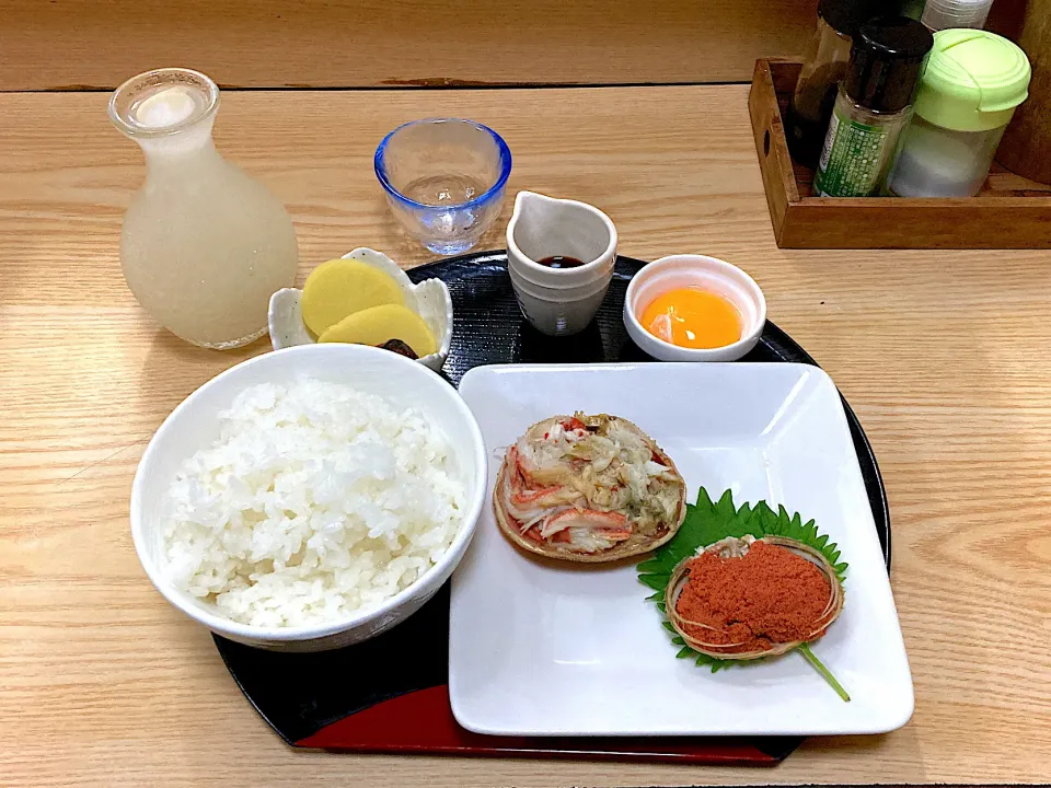 親がに丼セットwith 鷹勇|皓太さん